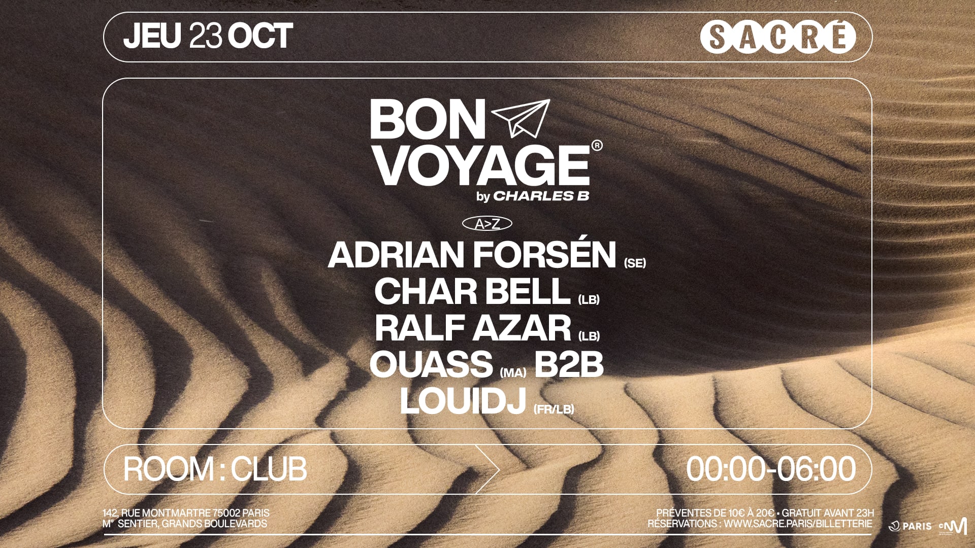 Bon Voyage : Char Bell &Friends [Powered By Armani Exchange] Cover