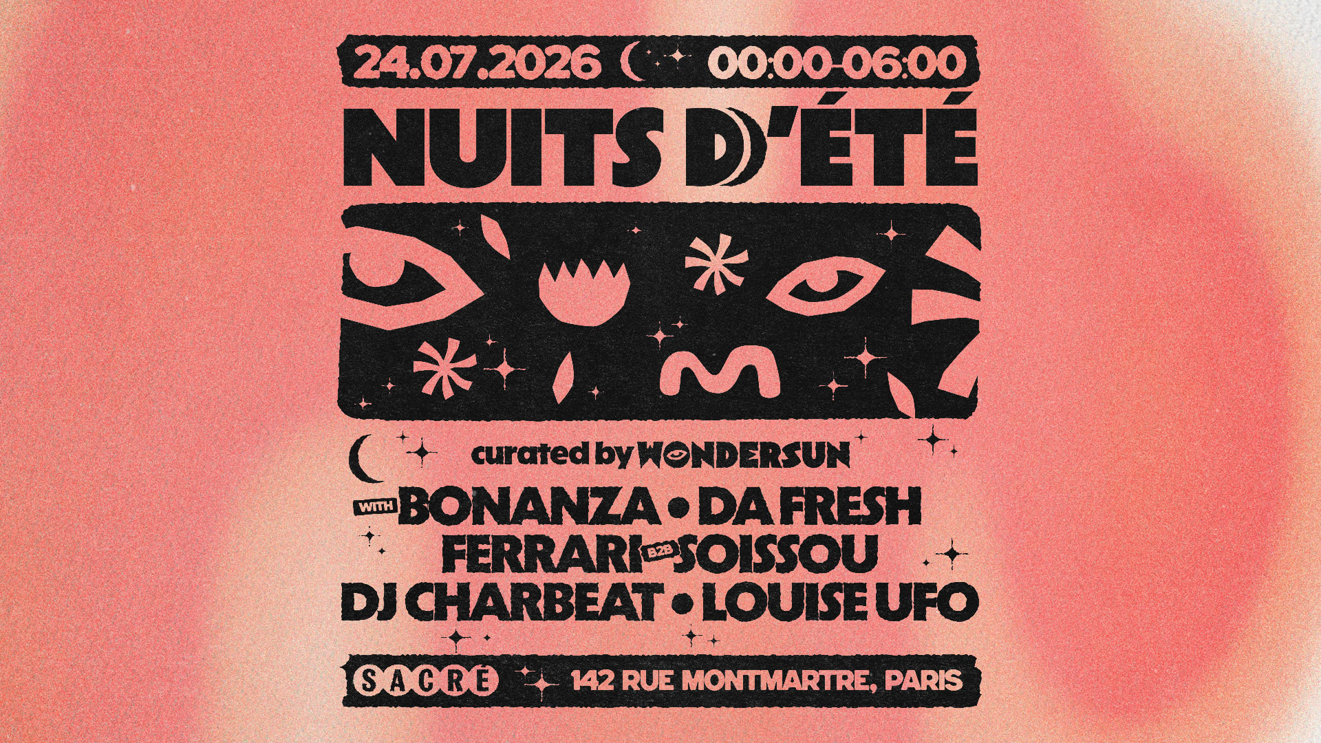 Sacré Présente : Wondersun Festival Take Over Cover