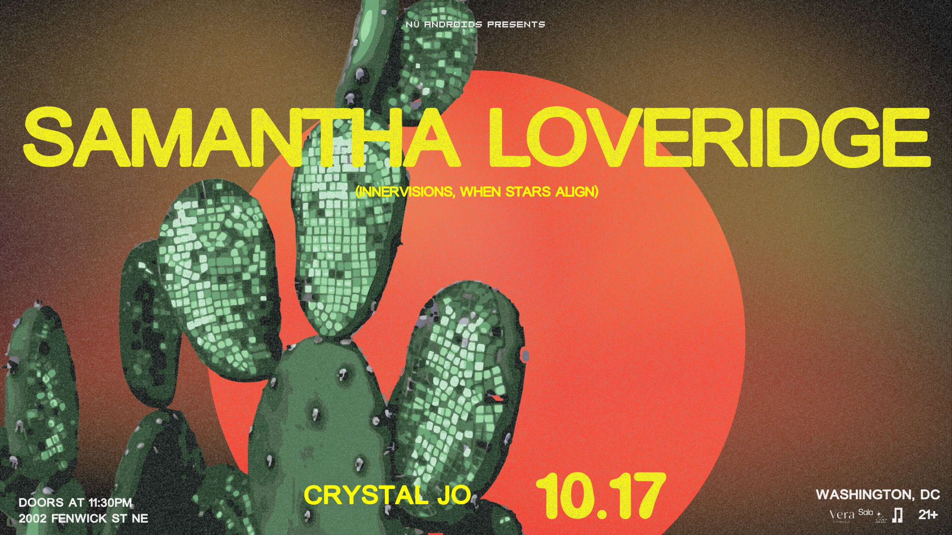 Nü Androids Presents: Samantha Loveridge Cover