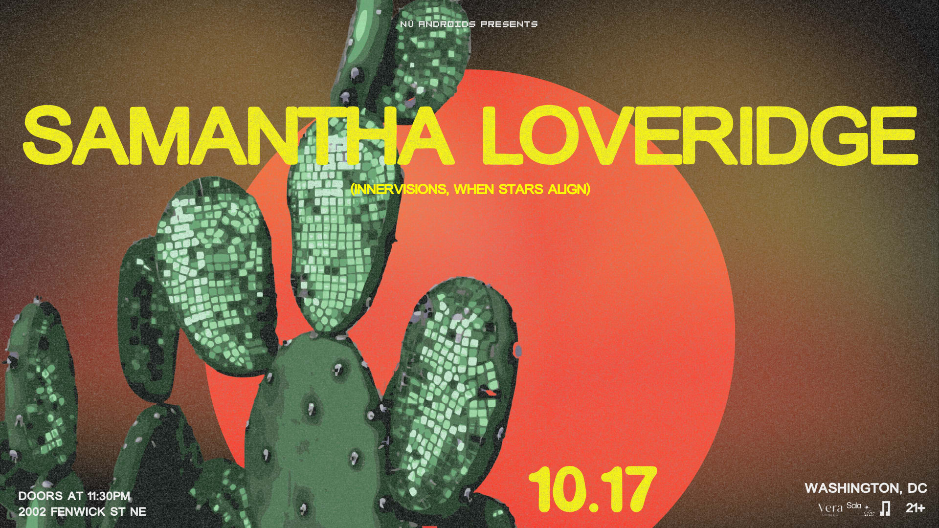 Nü Androids Presents: Samantha Loveridge Cover