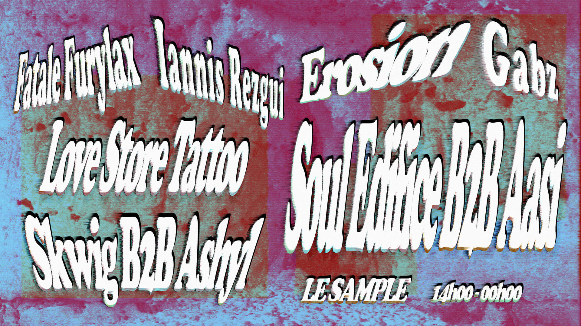 Vernacular Records & Friends - Le Sample Cover