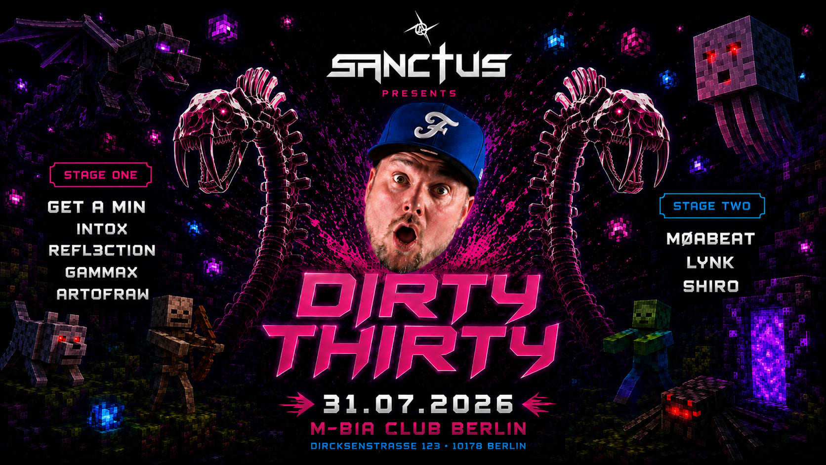 Sanctus Sommer Special W/ Dirty Thirty [Harder Styles] Cover