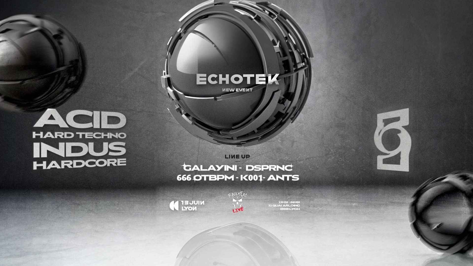 Echotek - Galayini, Dsprnc, 666otbpm, K001, Ants Cover