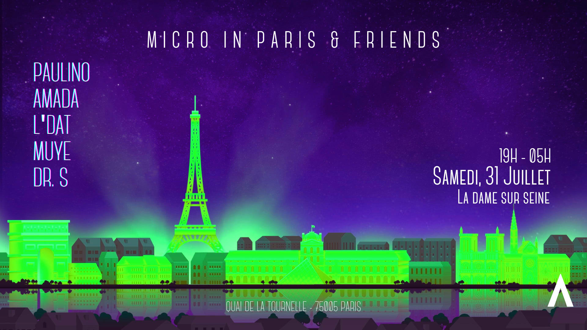 Micro In Paris X Friends : All Night Long #03 Cover