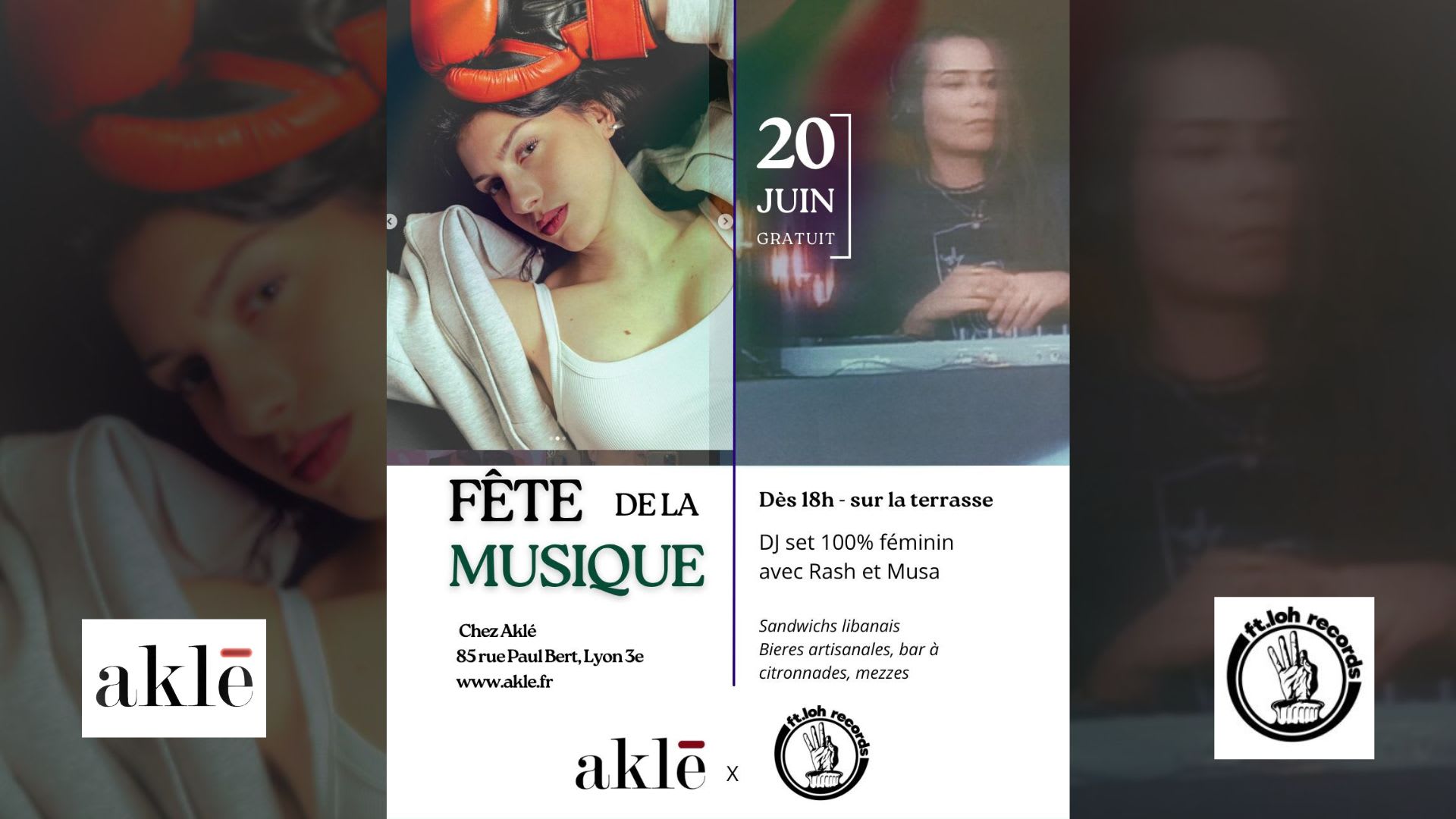 Aklé X Ft.Loh Records - Fête De La Musique Cover