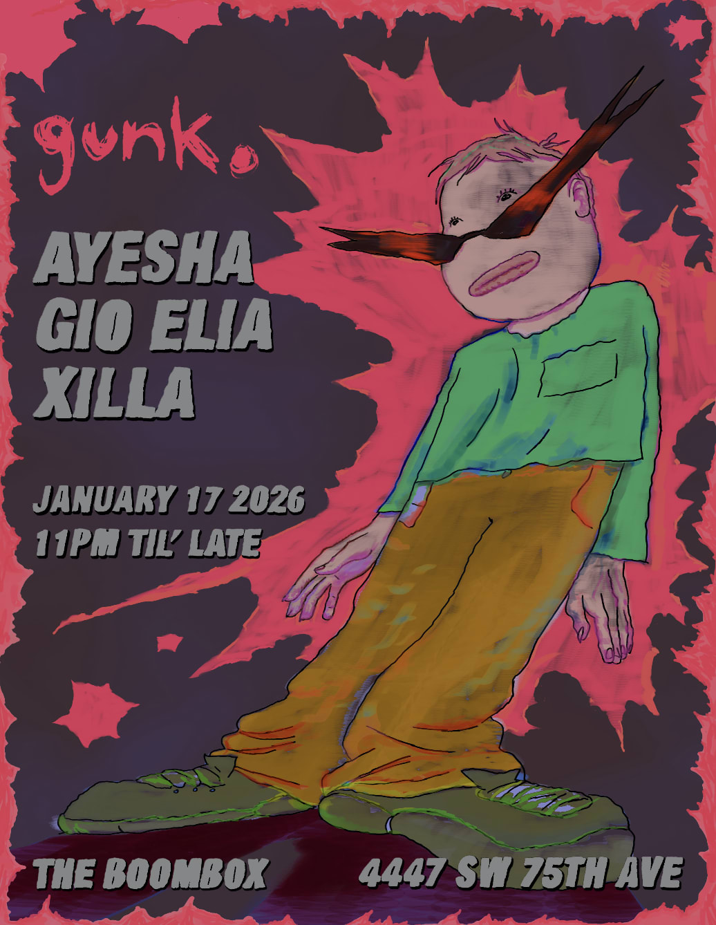 Gunk. Presents: Ayesha Cover