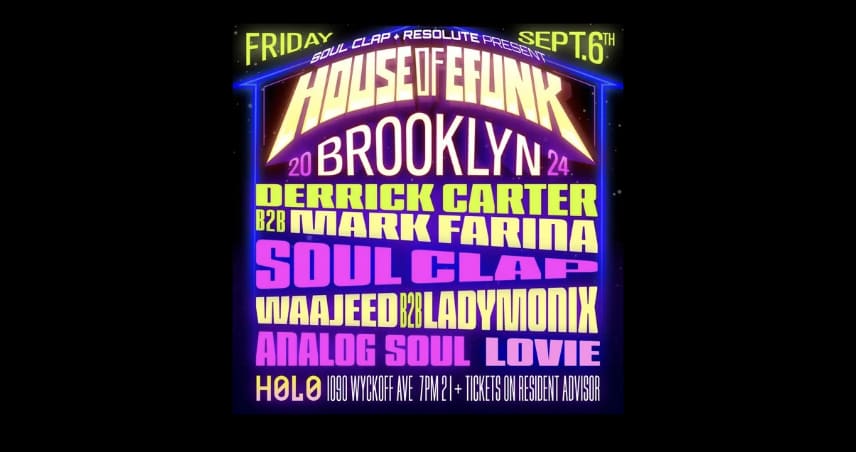Soul Clap X Resolute Present House Of Efunk Brooklyn Cover