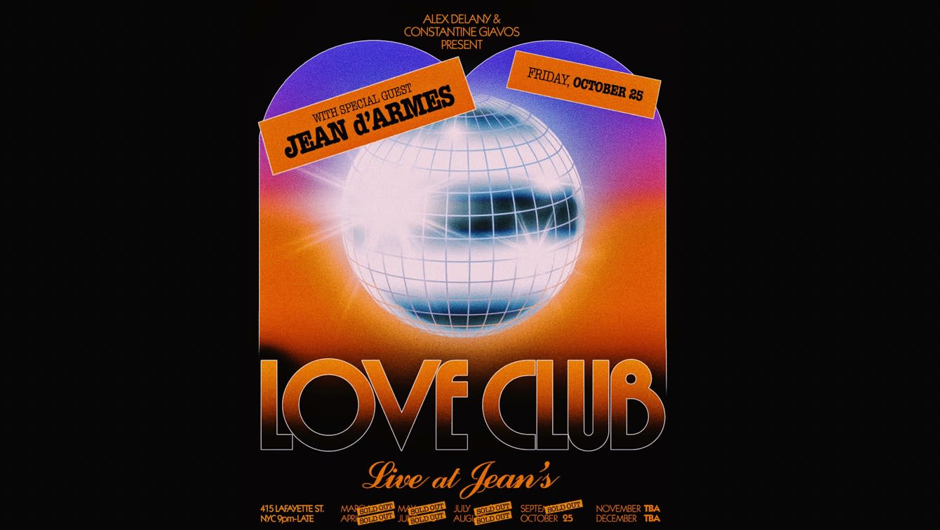 Love Club @ Jean's [Halloween] Cover