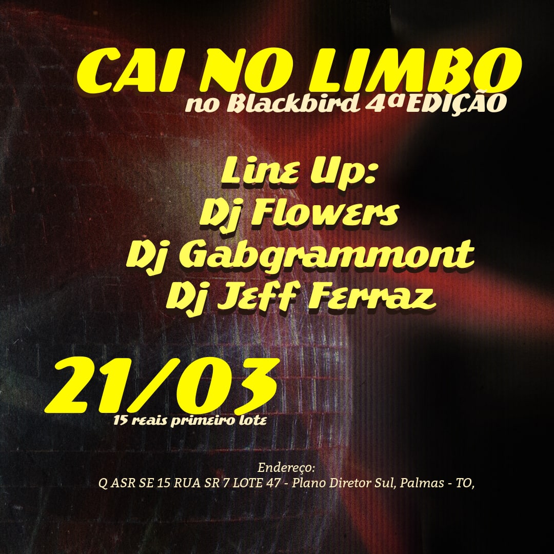 Cai No Limbo IV Edição (No Blackbird) Cover