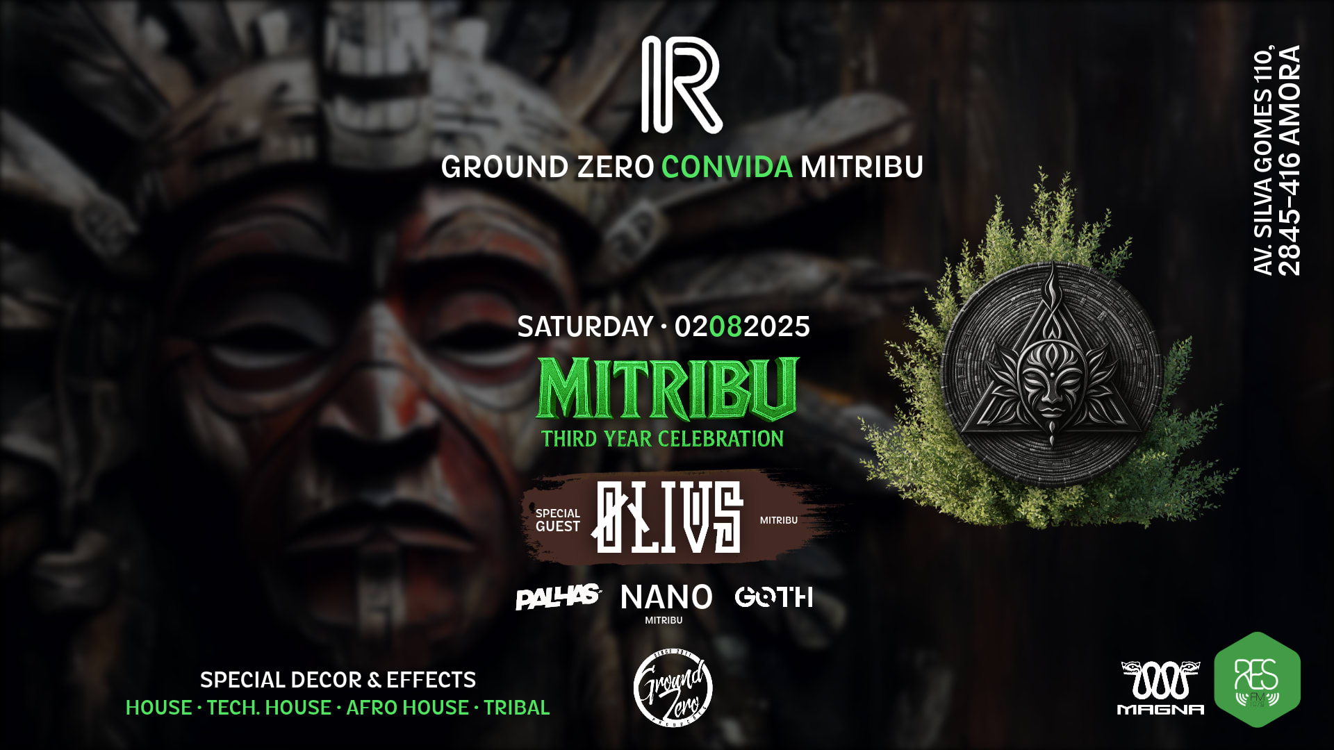 Mitribu • 3y Celebration @ Roots Club (Amora) Cover