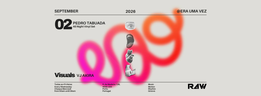 R4w - Pedro Tabuada · All Night Vinyl Set Cover