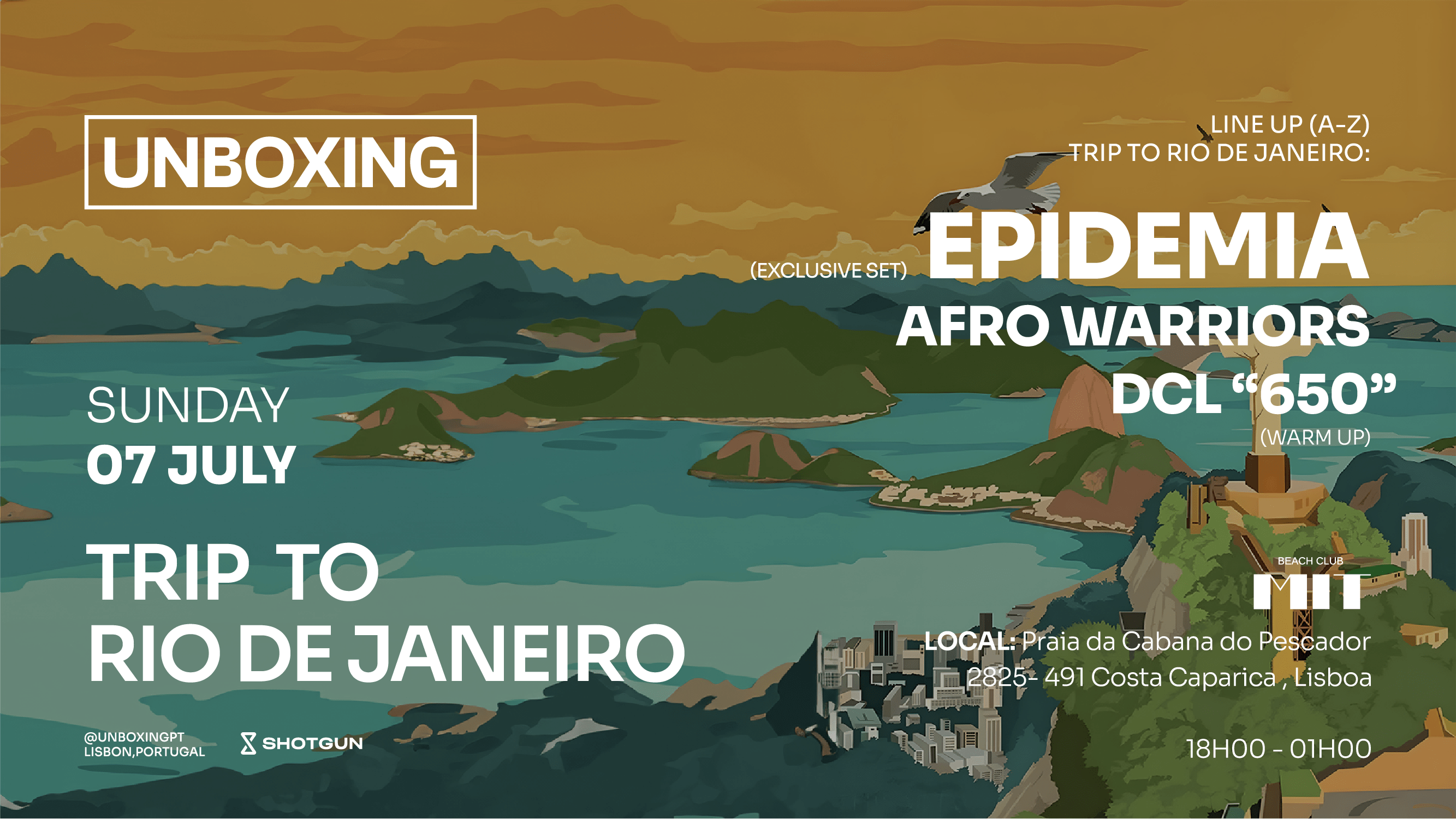 Unboxing - Trip To Rio De Janiero Cover