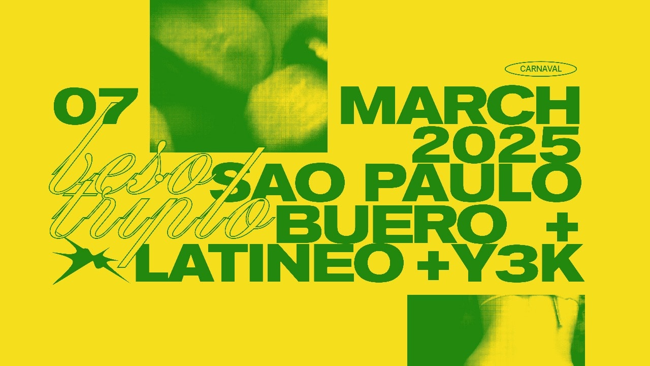 Buero + Latineo + Y3k Apresentam: Beso Triplo Cover