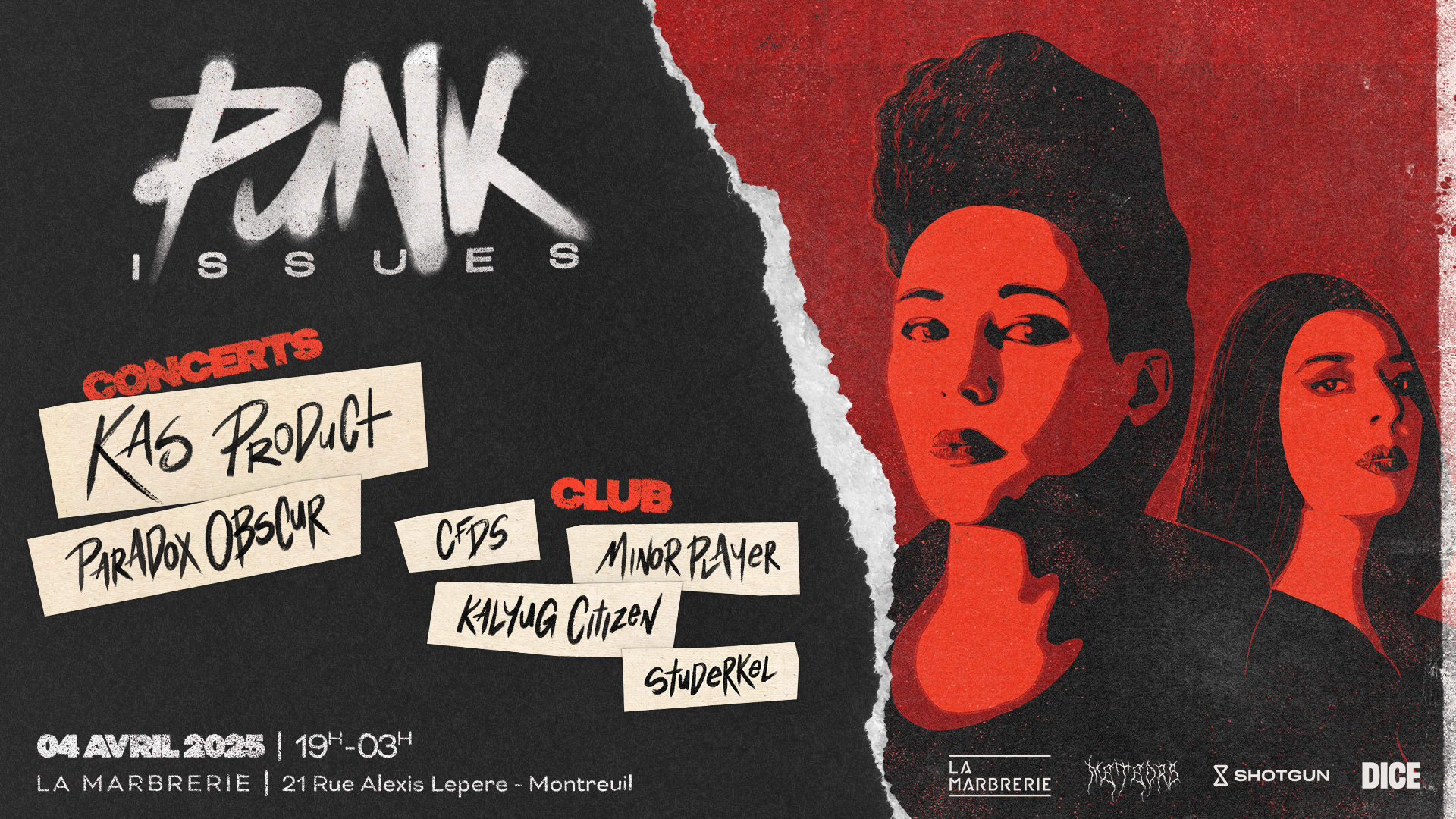Punk Issues #2 W/ Kas Product & Paradox Obscur Cover