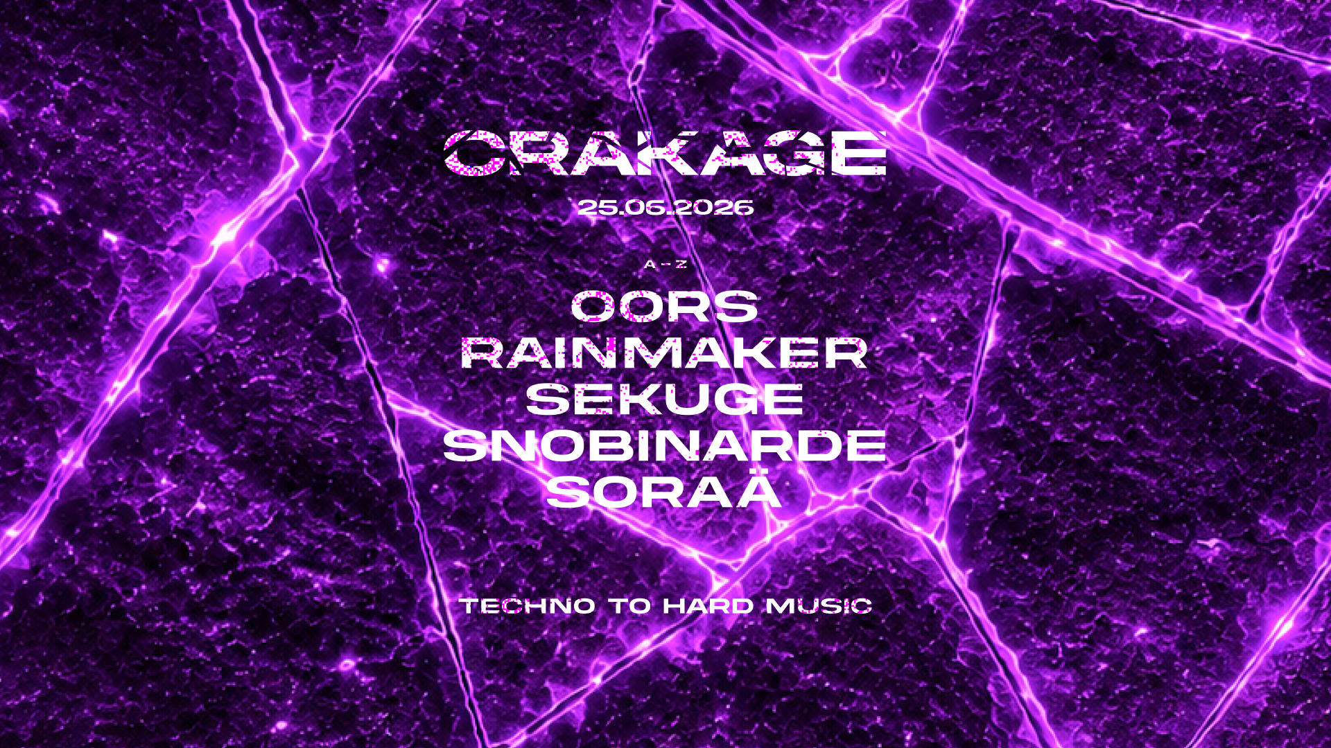 Crakage - Hosted By Snobinarde W/ Soraä Cover