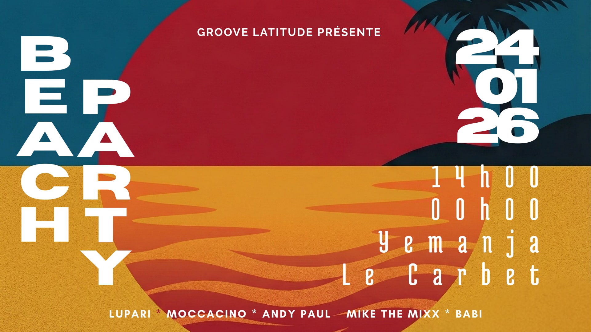 Beach Party @ Yemanja ! [Plage Du Carbet] Cover