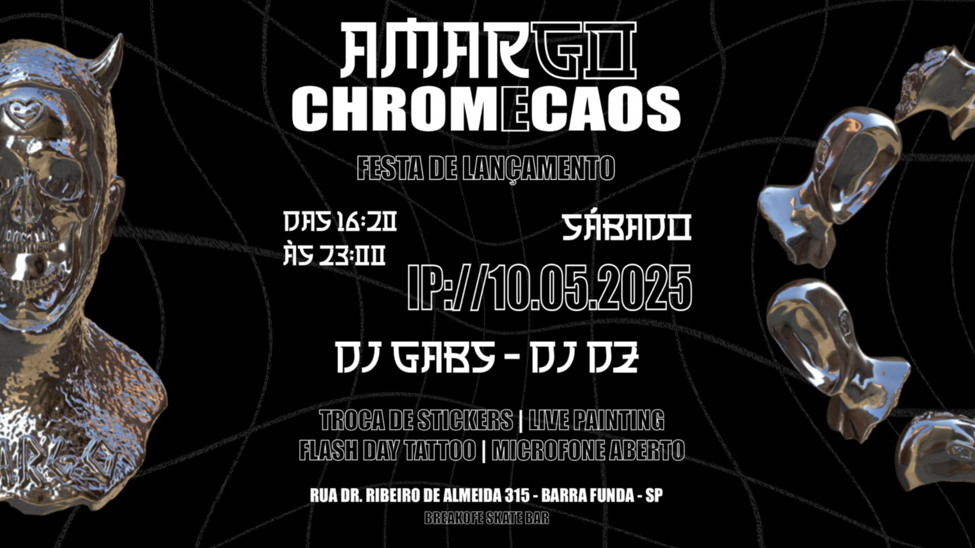 Lançamento Amargo Chromecaos Cover
