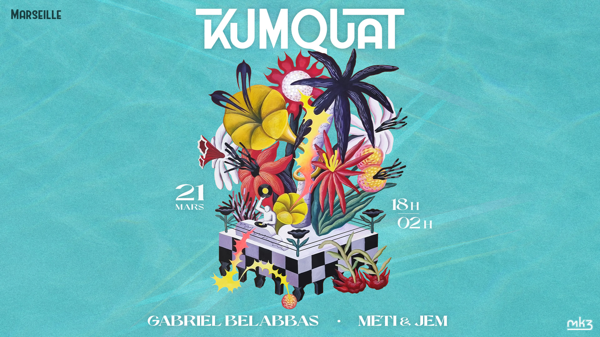 Kumquat W/ Gabriel Belabbas, Meti & Jem Cover