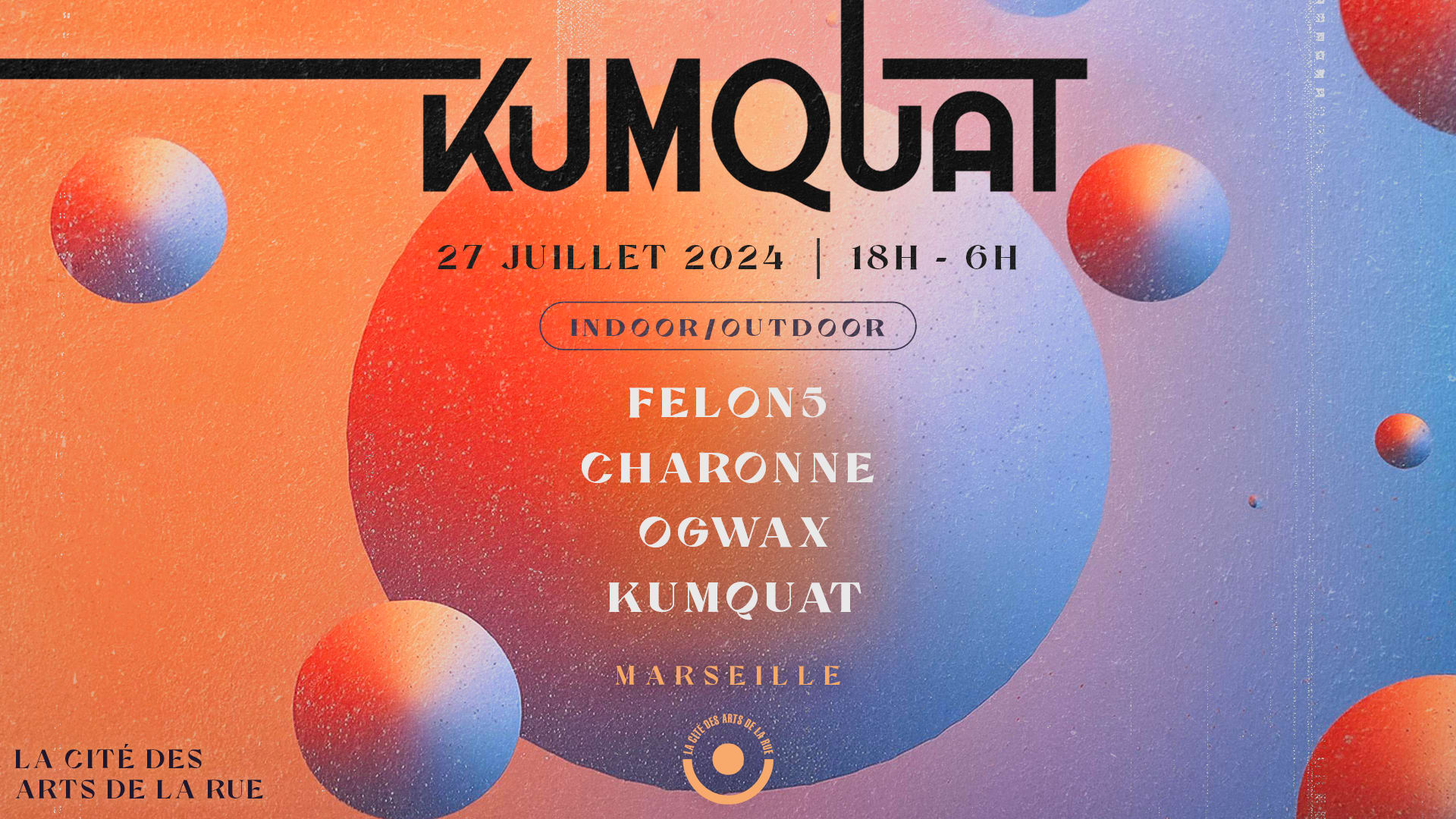 Kumquat W/ Felon5, Charonne, Ogwax, Kumquat Cover
