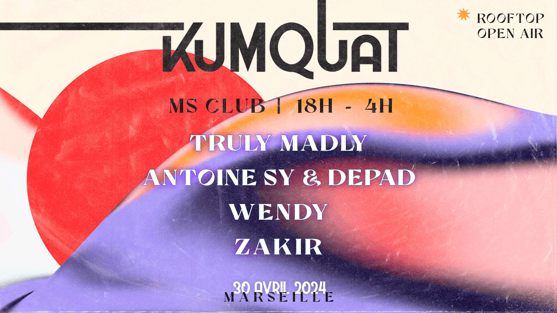 Ms Club W/ Truly Madly, Antoine Sy & Depad, Wendy, Zakir Cover