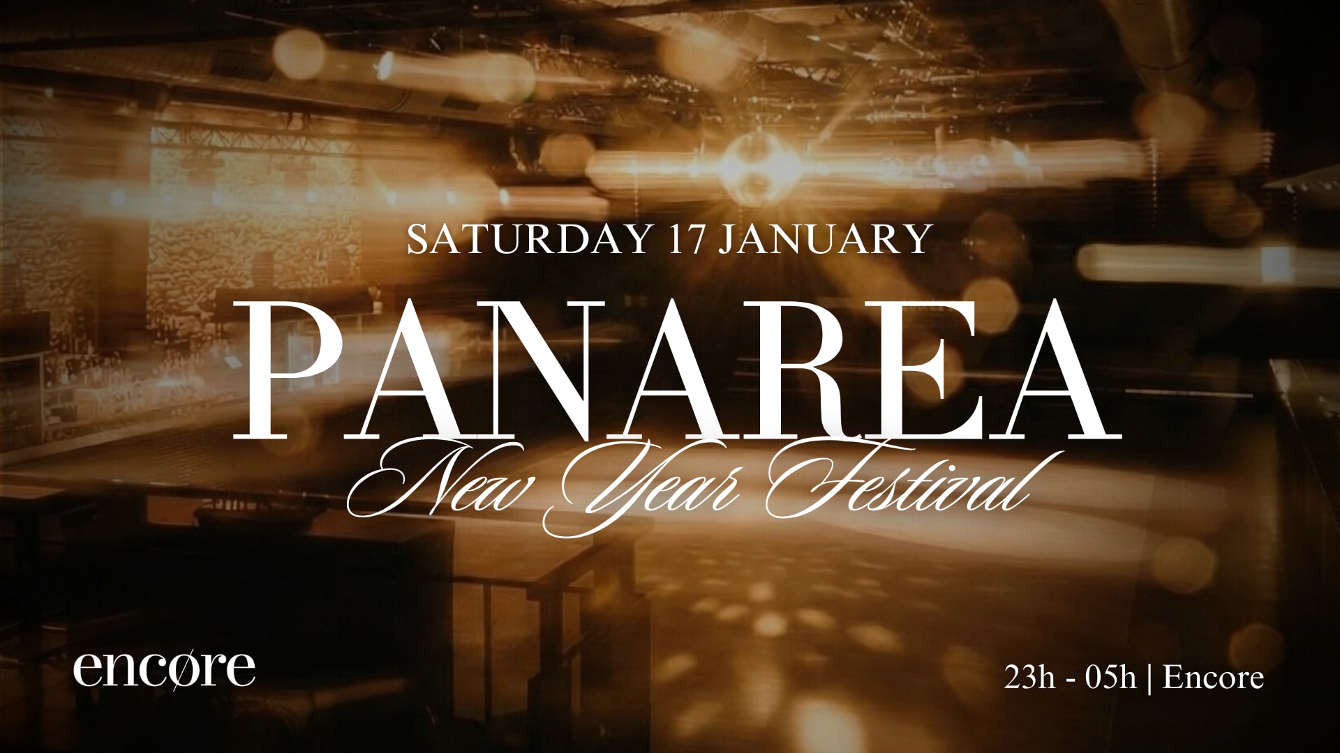 Panarea 17.01 - New Year Festival Cover