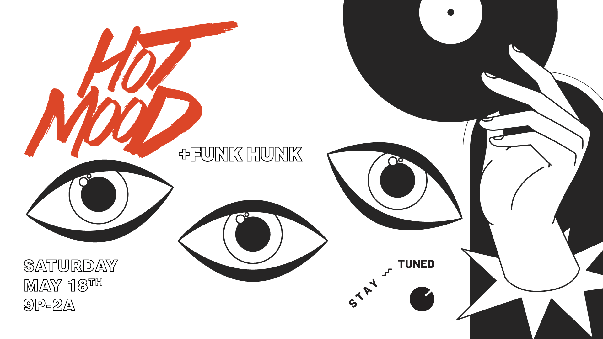 Funk Hunk Invites Hotmood Cover