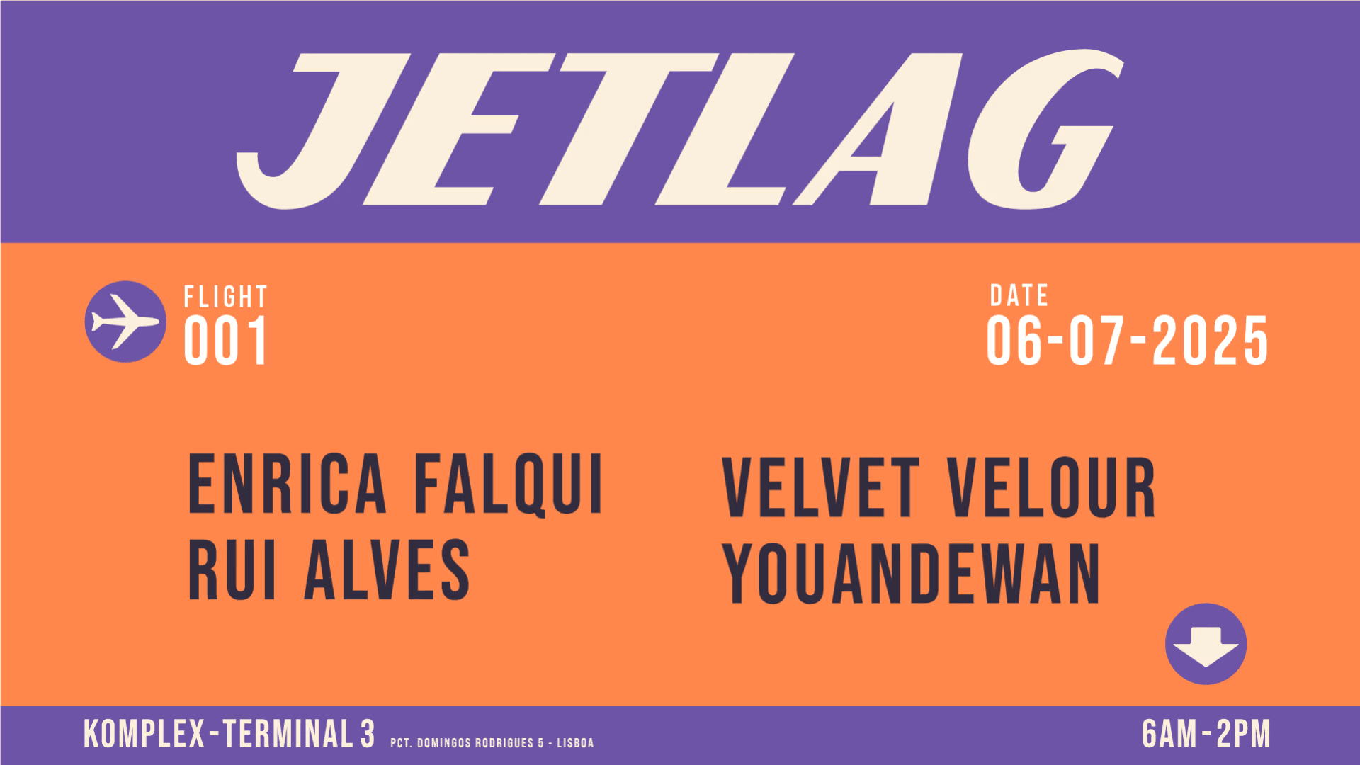 Jetlag 001 W/ Youandewan, Enrica Falqui, & More Cover