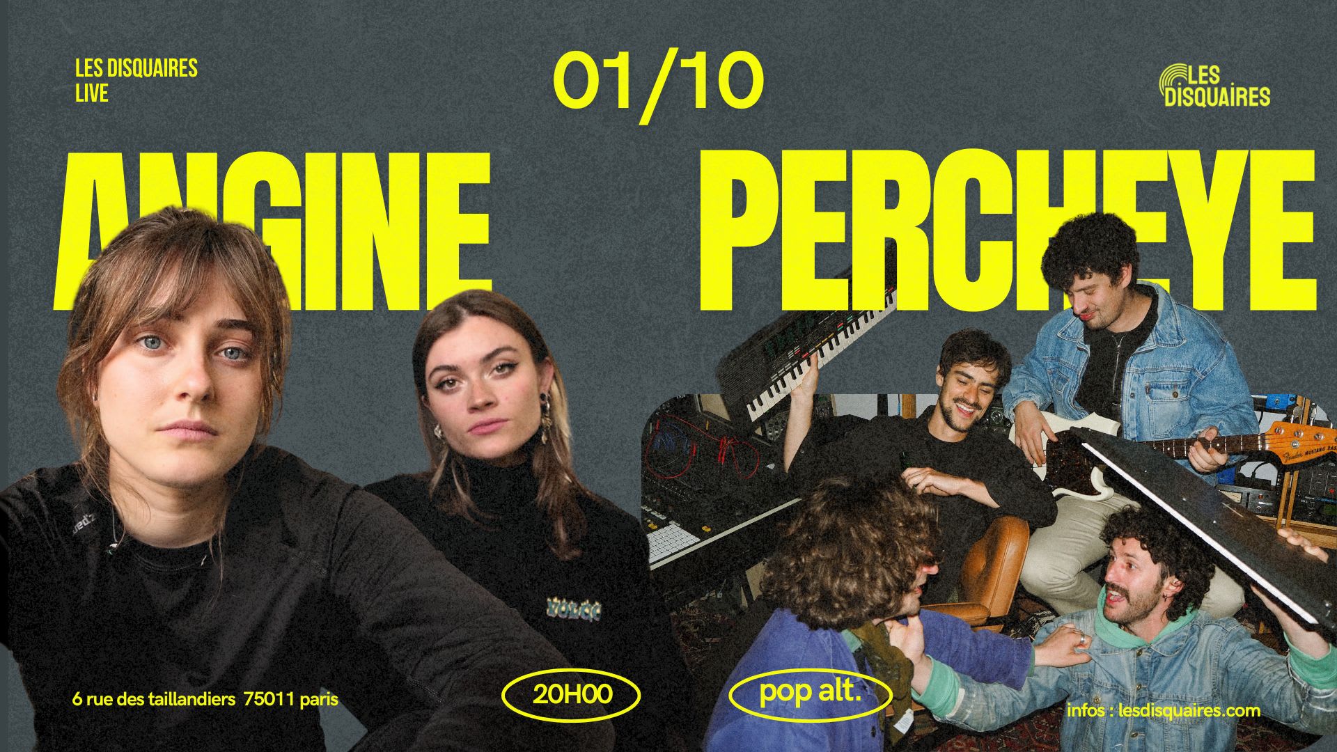 Angine X Percheye - Live Cover