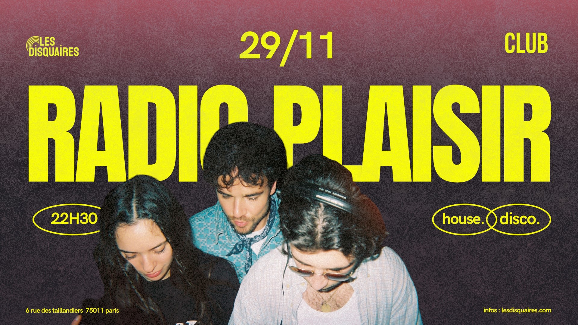 Radio Plaisir - Club Cover