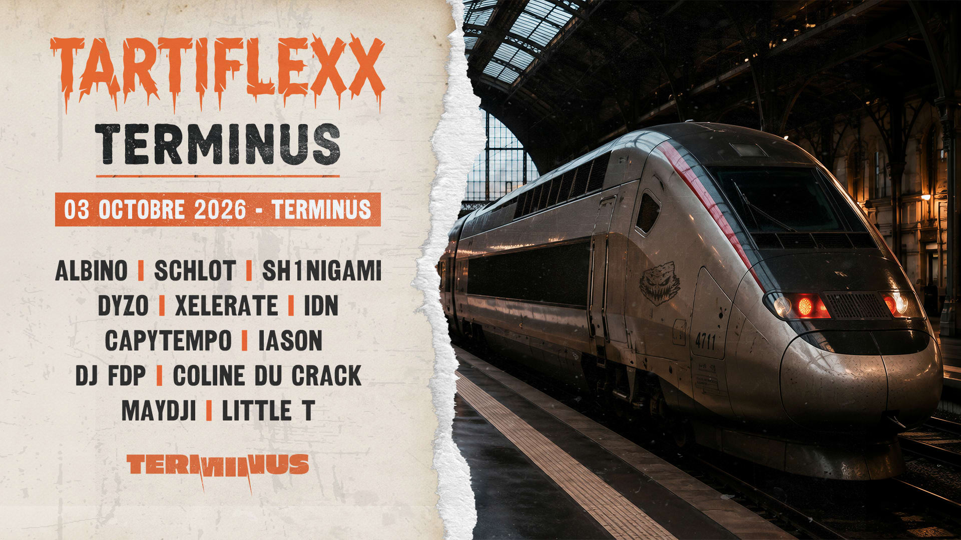 Tartiflexx X Terminus Cover