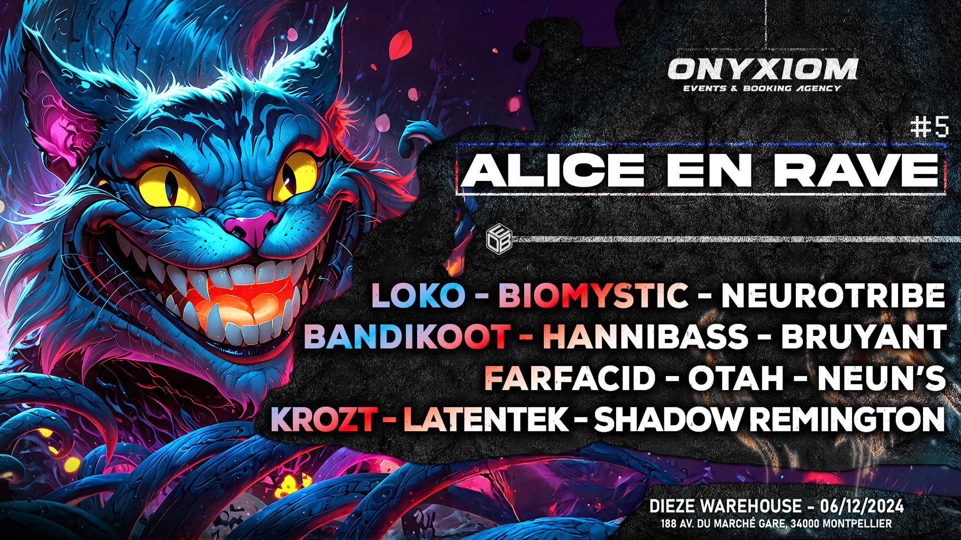 Alice En Rave 5 (Montpellier) Cover