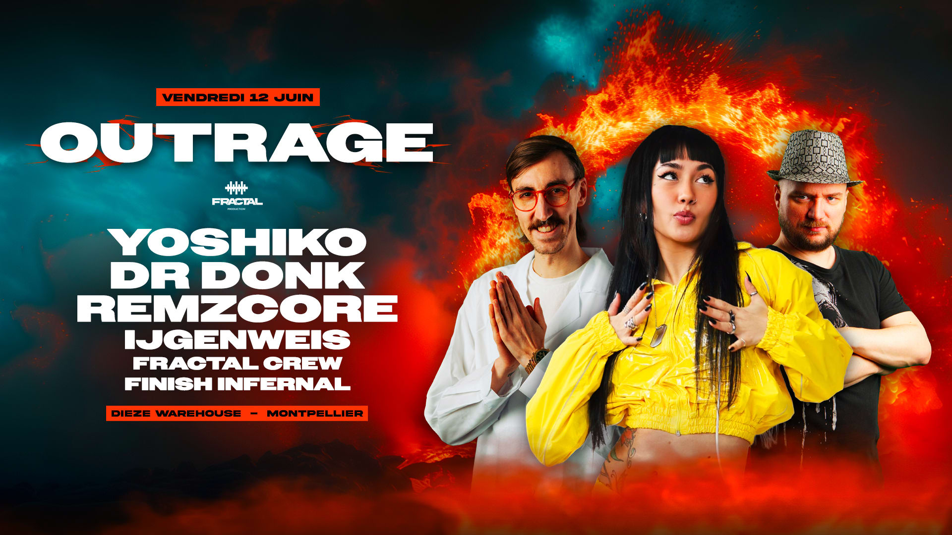 Outrage [Yoshiko, Dr Donk, Remzcore & More] Cover