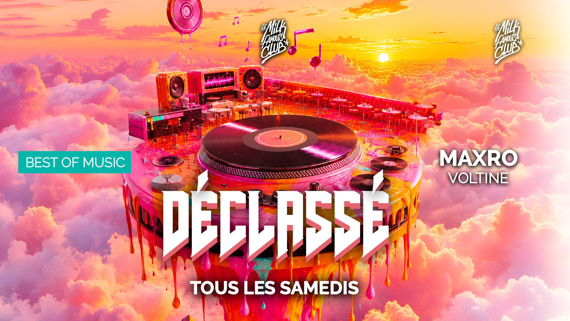 Sam 13 Juin - Dèclassè W/ Maxro Cover