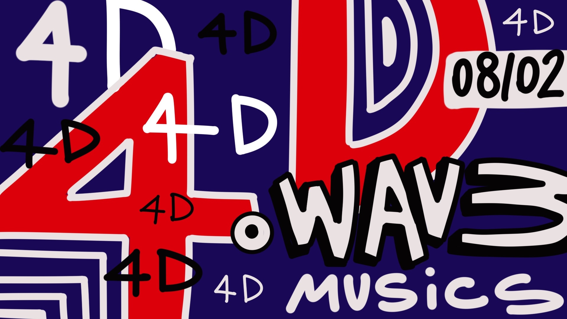 Wav3 With 4d  (Uk) Cover