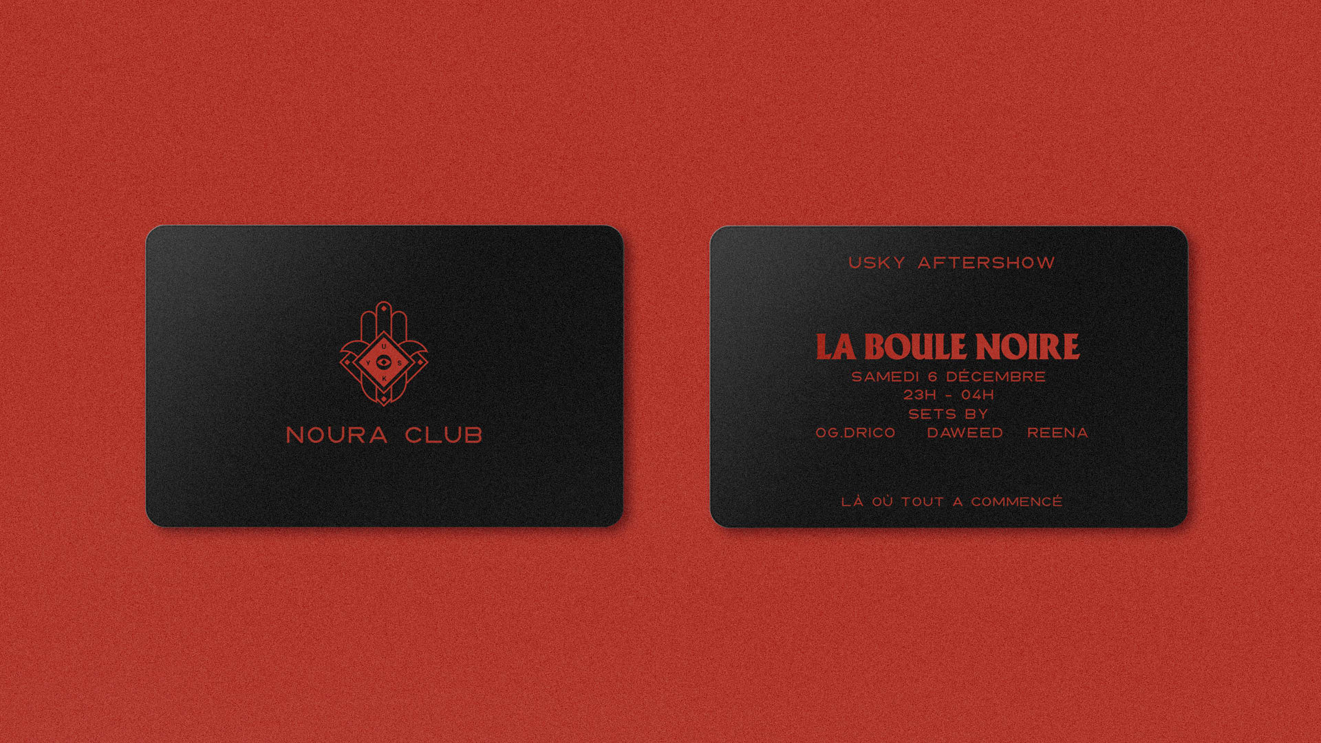 Noura Club Usky Aftershow Cover