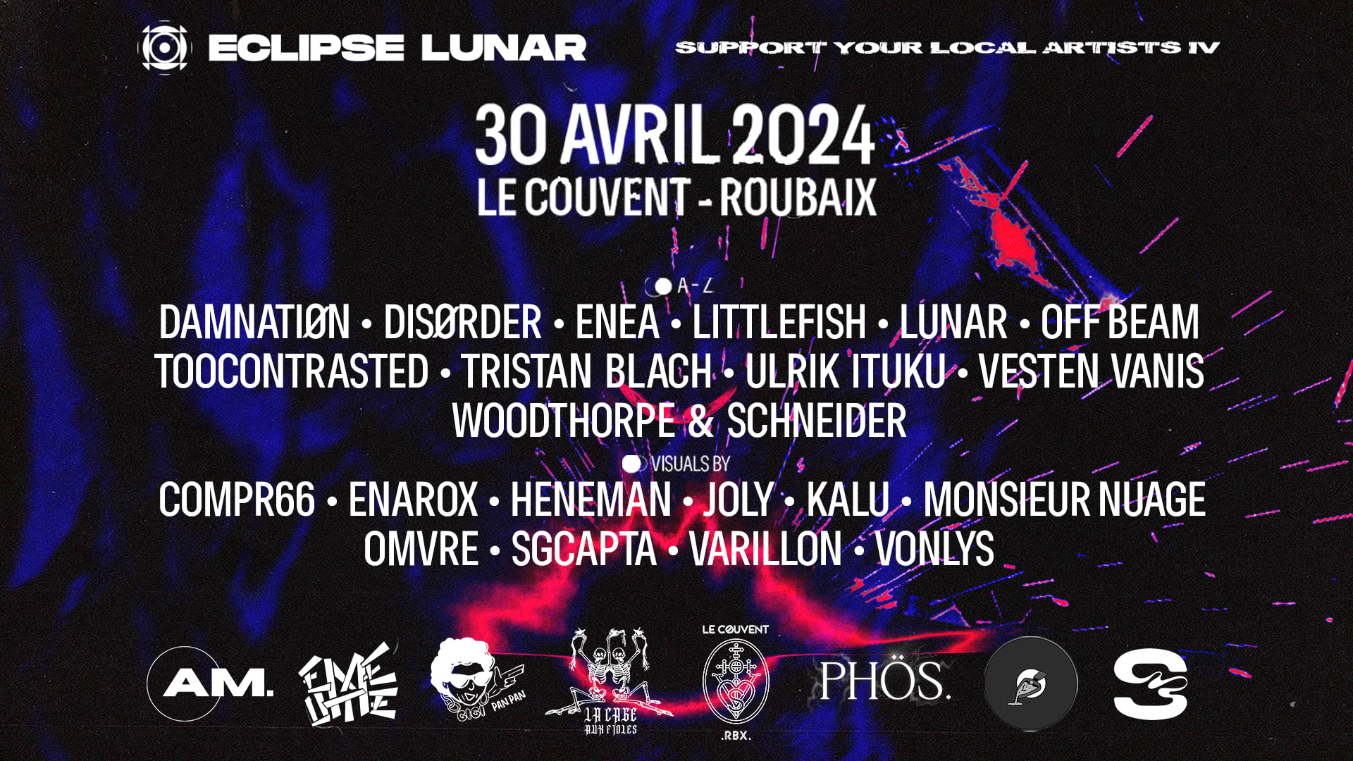 Eclipse Lunar: Support Your Local Artists IV Cover