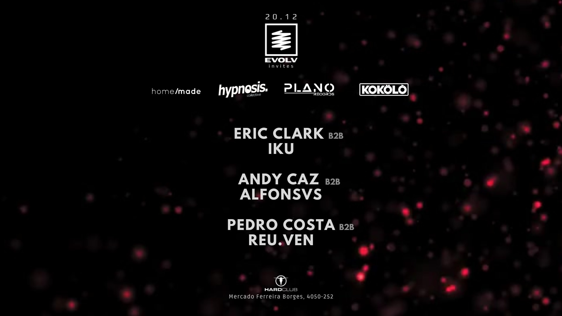 Evolv Invites : Hypnosis, Homemade, Kokolo, Plano Records Cover