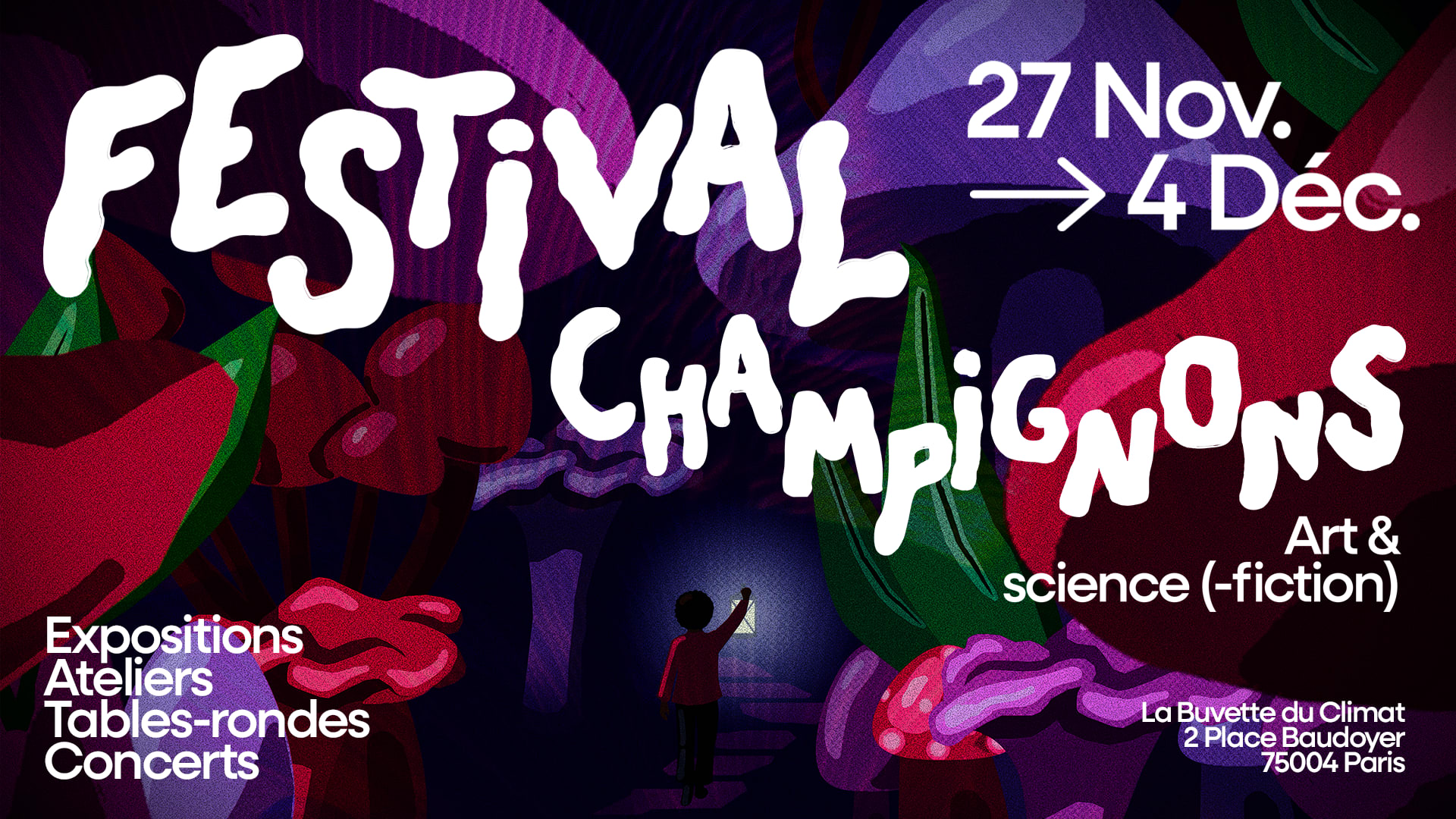 Festival Champignons - Art & Science(-Fiction) Cover