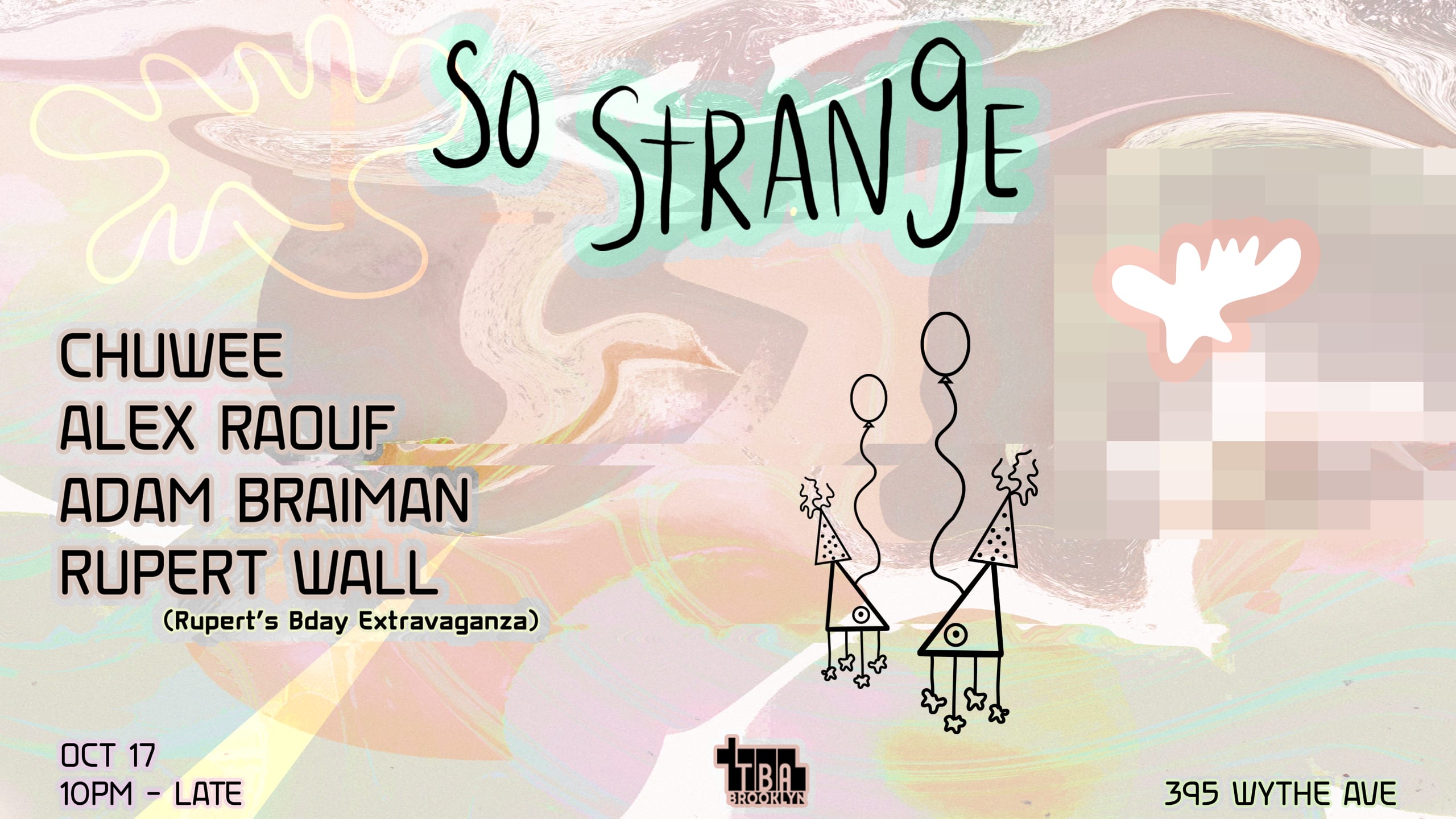 So Strange: Chuwee, Alex Raouf, Adam Braiman, Rupert Wall Cover