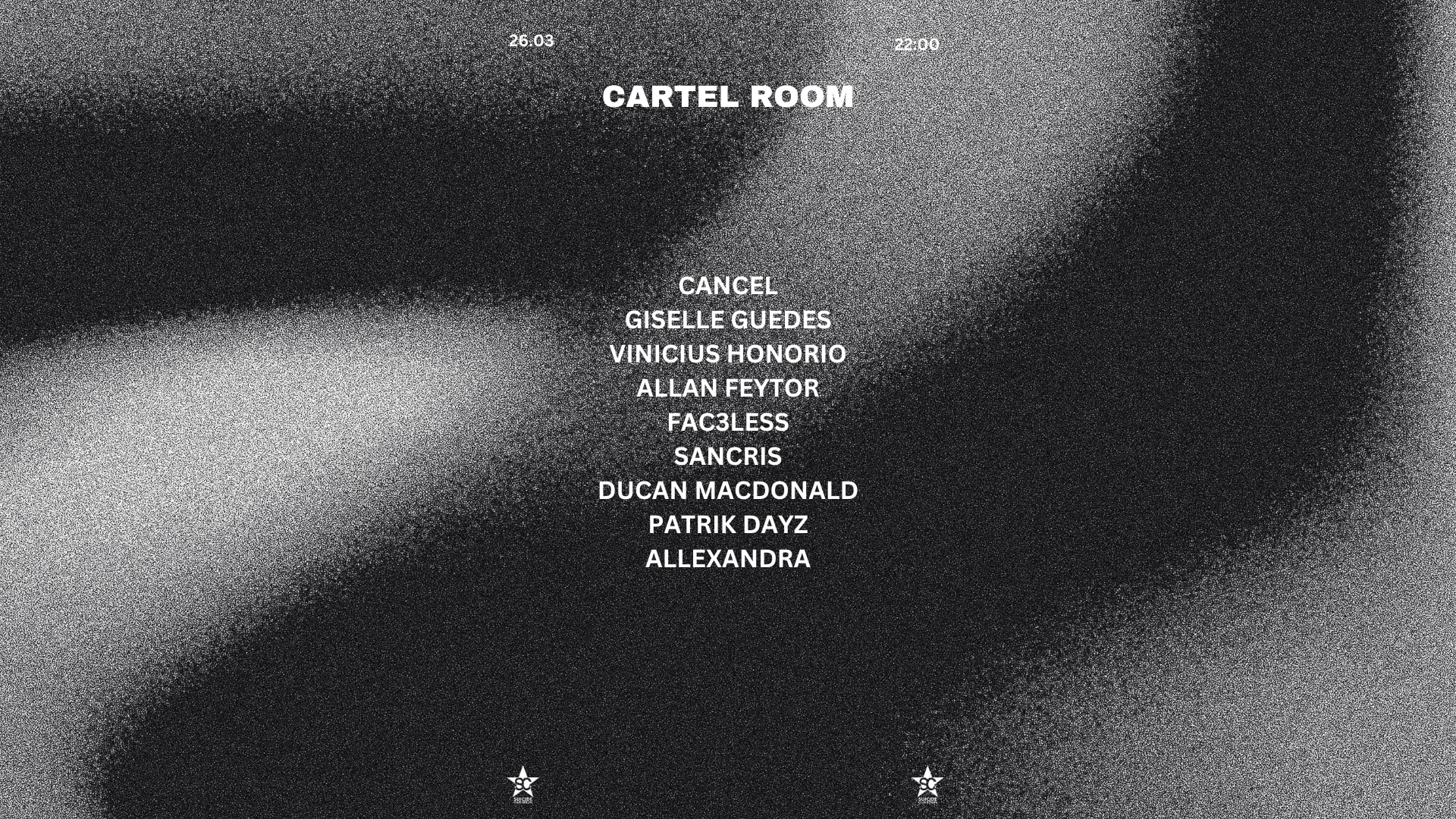 Cartel Room W/ Cancel, Giselle Guedes, Vinicius Honorio... Cover