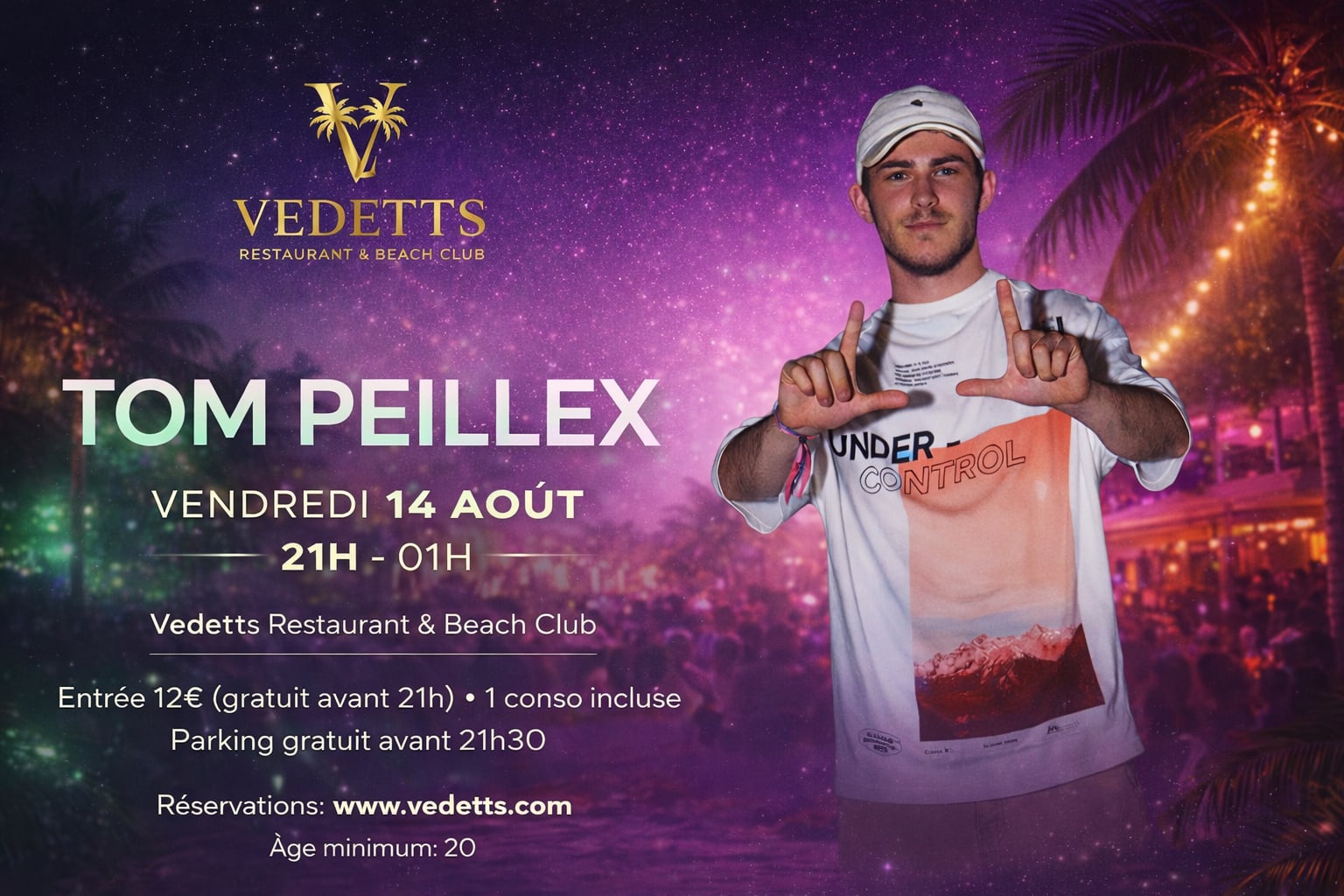 Afro House Tech House Indie Dance - Tom Peillex - Vedetts Cover