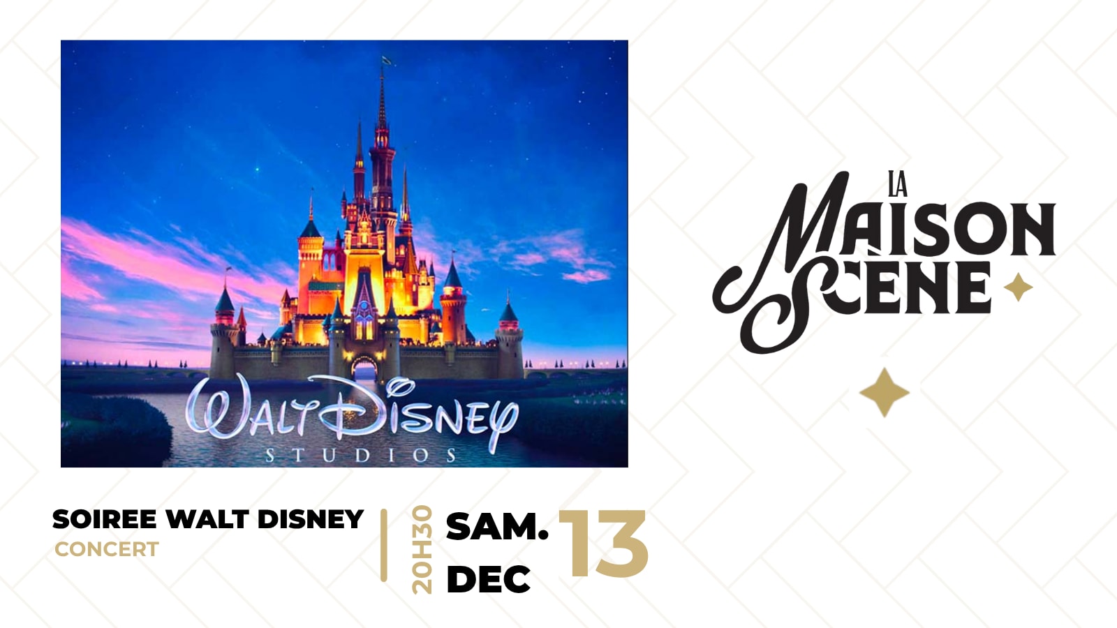 Soirée Walt Disney Cover