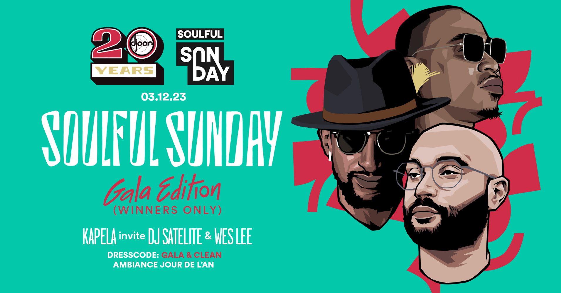 Soulful Sunday : Kapela Invites Dj Satelite & Wes Lee Cover