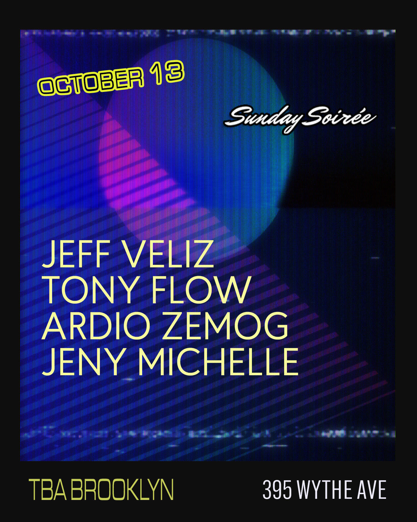 Sunday Soirée Cover