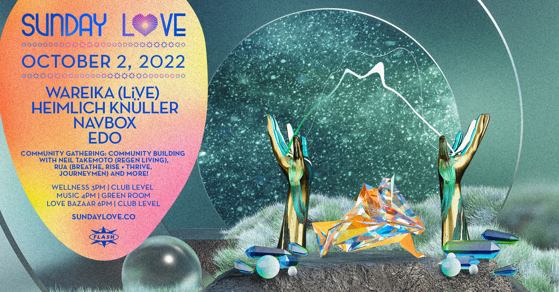 Sunday Love: Wareika Live - Heimlich Knüller - Navbox - Edo Cover