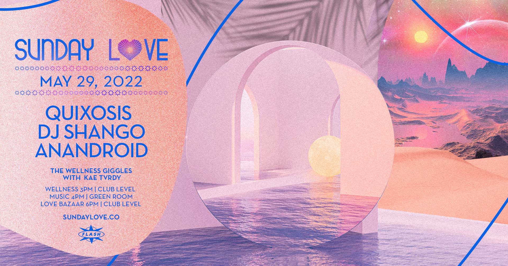Sunday Love: Quixosis - Dj Shango - Anandroid Cover