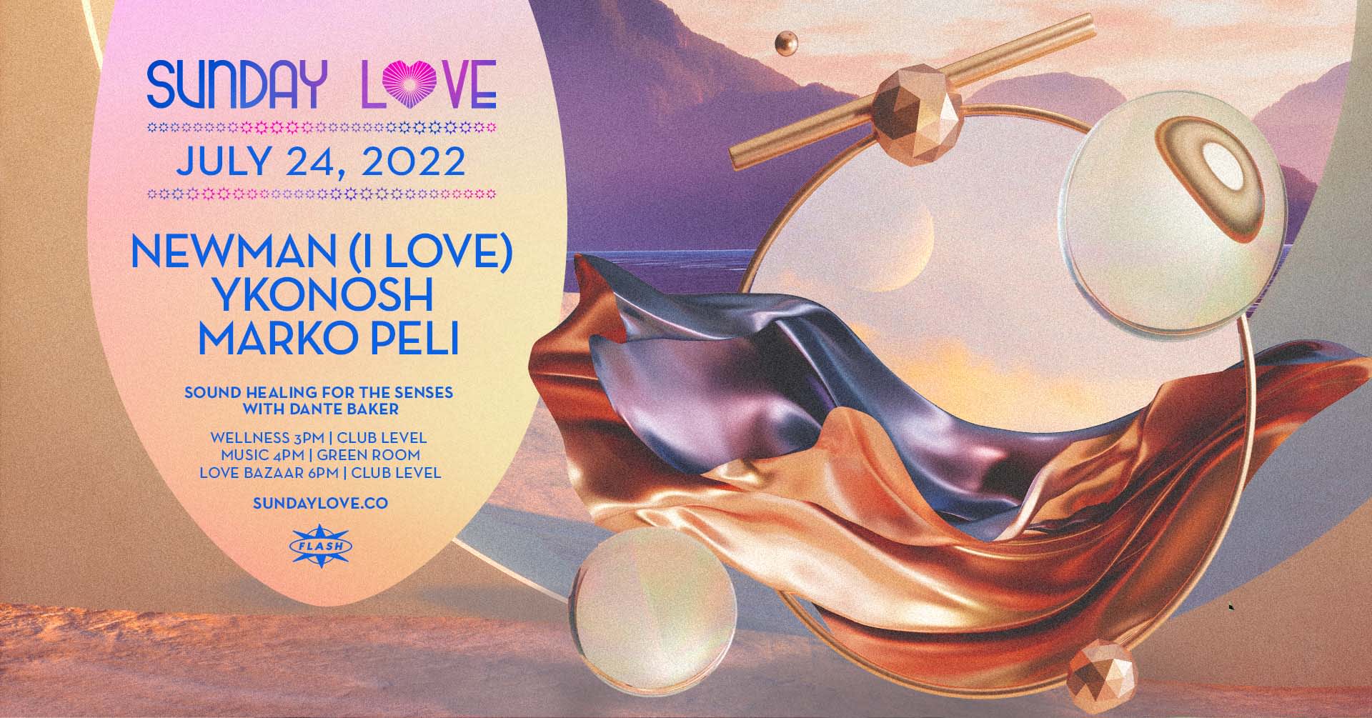  Sunday Love: Newman - Ykonosh - Marko Peli Cover
