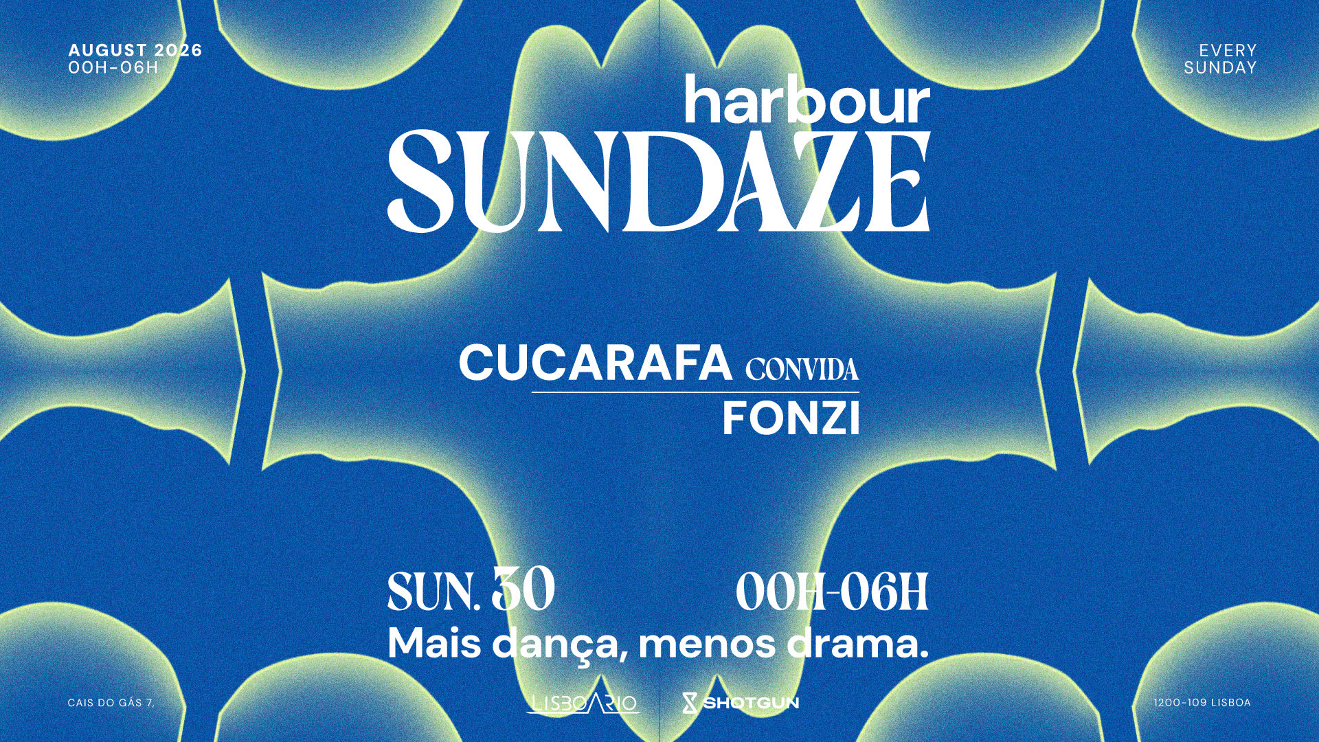 Harbour Sundaze Cucarafa Convida Fonzi Cover