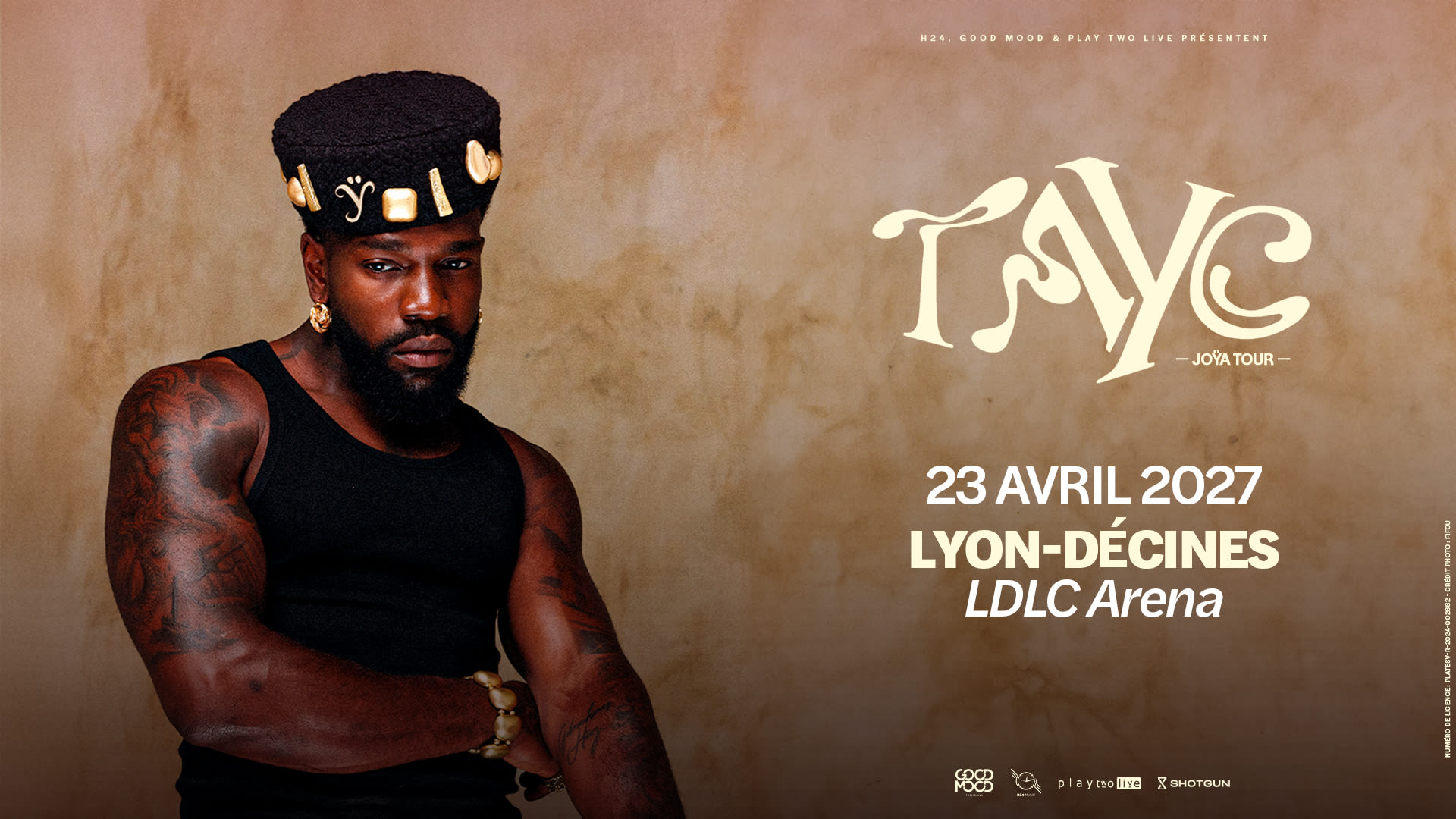 Tayc À La Ldlc Arena De Lyon Cover
