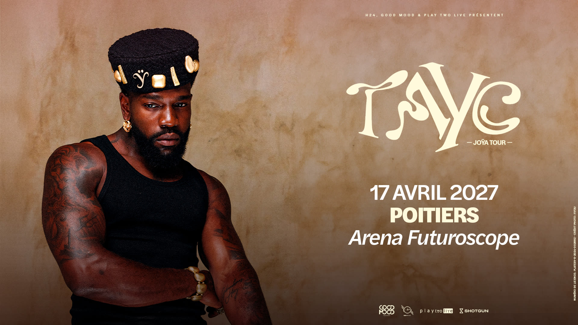 Tayc À L'arena Futuroscope De Poitiers Cover